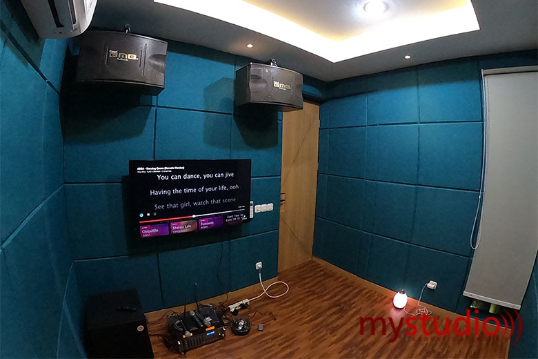 Ruang Karaoke di Jakarta Selatan - Portofolio Mystudio