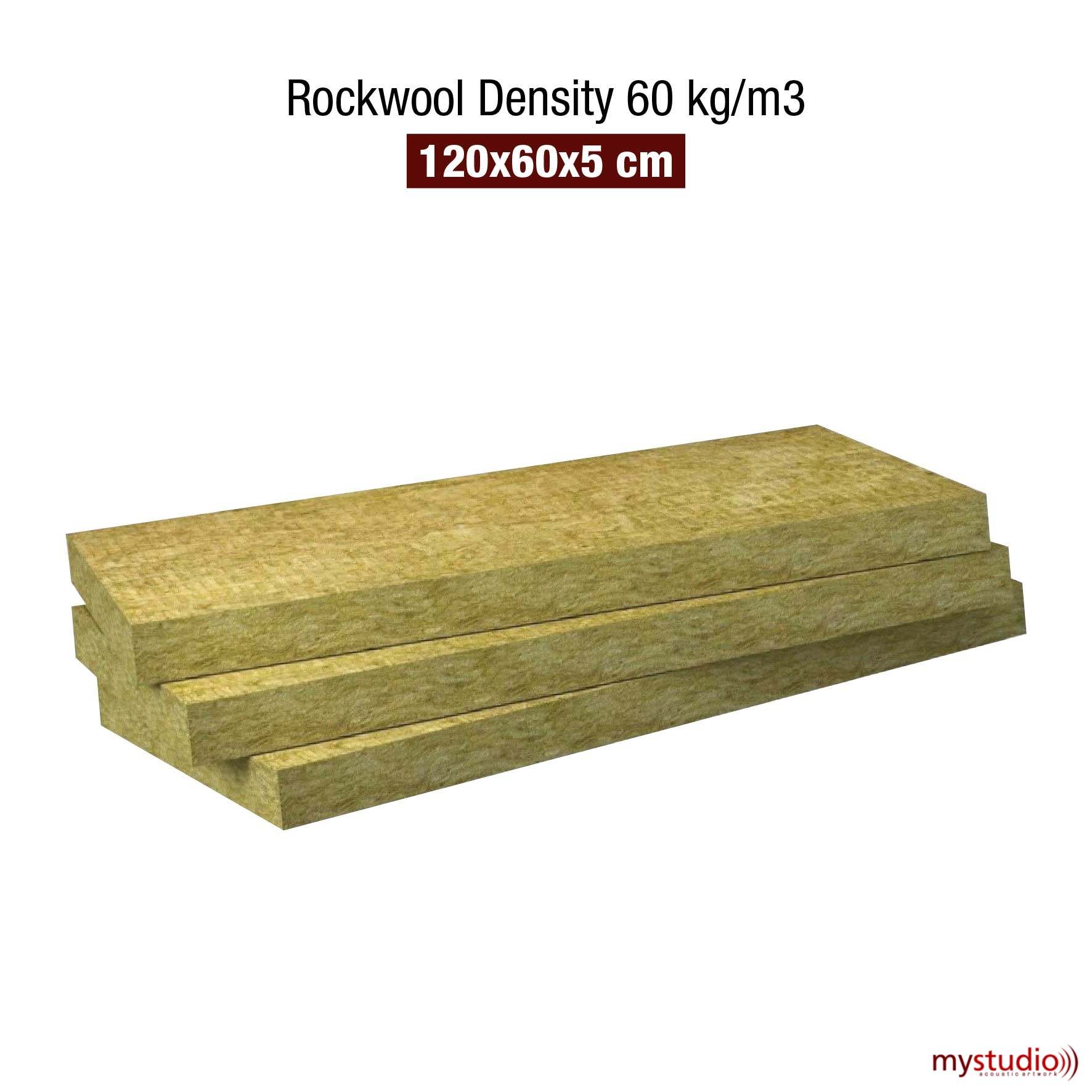 Rockwool Density 60 kg/m3 - Produk Mystudio