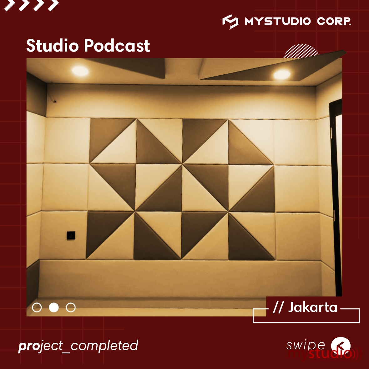 Pembuatan Studio Podcast | Semakin Produktif Saat New Normal